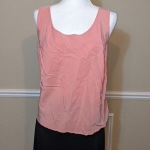 Pink Sleeveless Camisole Shell Top